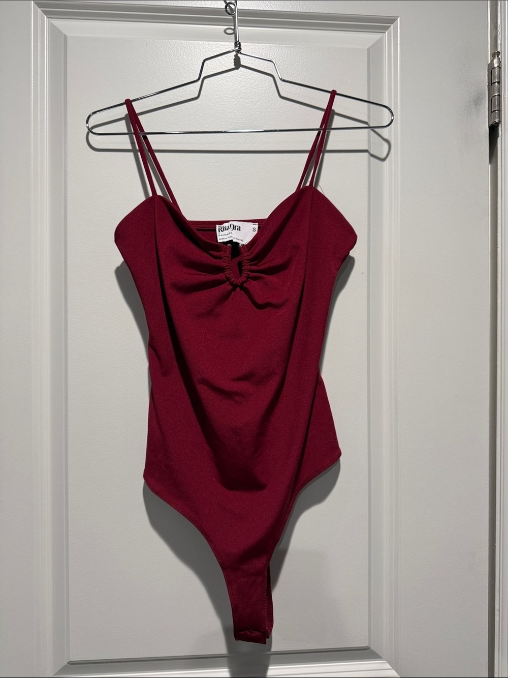 Rita Ora x Primark Burgundy body suit